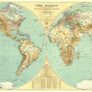 World - Published 1935 by National Geographic