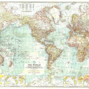 World - Published 1957 by National Geographic