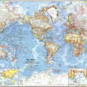 World - Published 1960 by National Geographic