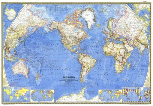 World - Published 1965 by National Geographic