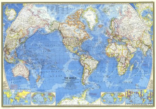 World - Published 1970 by National Geographic