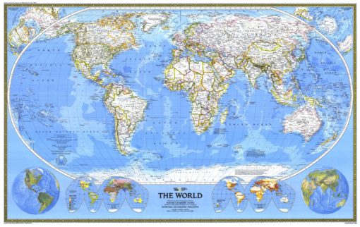 World - Published 1988 by National Geographic