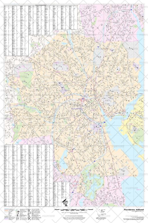 Providence, Rhode Island by Map Sherpa
