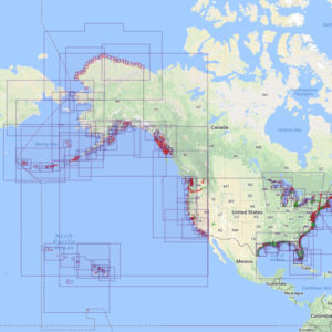 Wide Coverage Nautical Charts