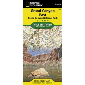 National Geographic - Grand Canyon East - Trails Illustrated Folding Travel Map