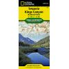 National Geographic - Sequoia and Kings Canyon National Parks - Trails Illustrated Folding Travel Map