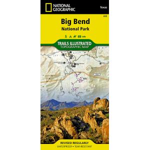 National Geographic - Big Bend National Park - Trails Illustrated Folding Travel Map