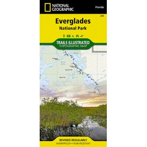 National Geographic - Everglades National Park - Trails Illustrated Folding Travel Map