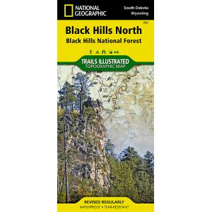 National Geographic - Black Hills North [Black Hills National Forest] - Trails Illustrated Folding Travel Map