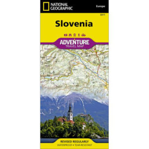 National Geographic - Slovenia - Adventure Folding Travel Map