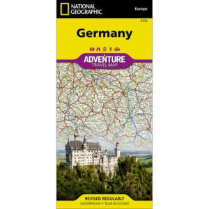 National Geographic - Germany - Adventure Folding Travel Map