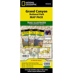 National Geographic - Grand Canyon Map Pack