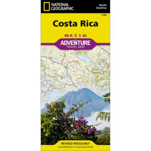 National Geographic - Costa Rica - Adventure Folding Travel Map