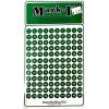 1/4" Green Numbered 1-240 Sticker Dots