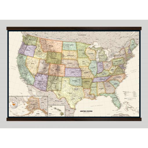 United States Legacy Wall Map by Globe Turner - Image 4