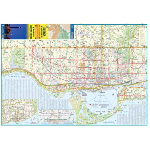 ITMB - Toronto and Southern Ontario - Folding Travel Map