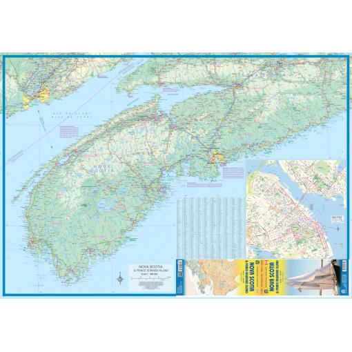 ITMB - Nova Scotia and Prince Edward Island - Folding Travel Map