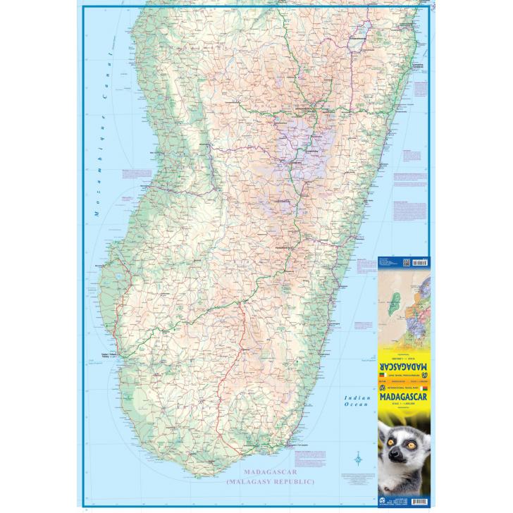 ITMB - Madagascar - Folding Travel Map