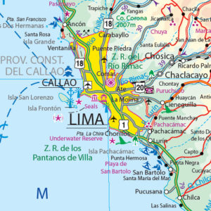 ITMB - Peru - Folding Travel Map