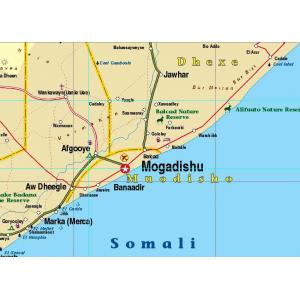 ITMB - Somalia and Djibouti - Folding Travel Map