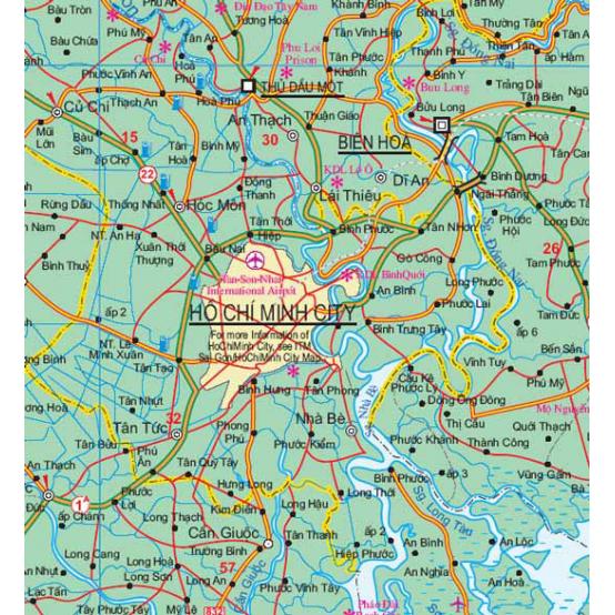 ITMB - Mekong Delta and Southern Vietnam - Folding Travel Map - Image 2