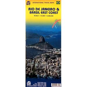 ITMB - Rio de Janeiro and Brazil - Folding Travel Map