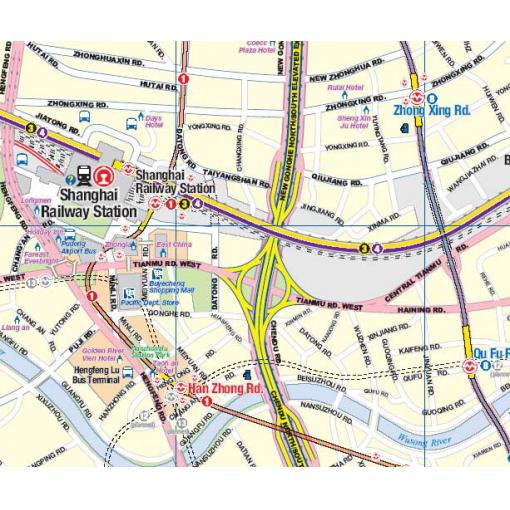 ITMB - Shanghai and China Southeast - Folding Travel Map
