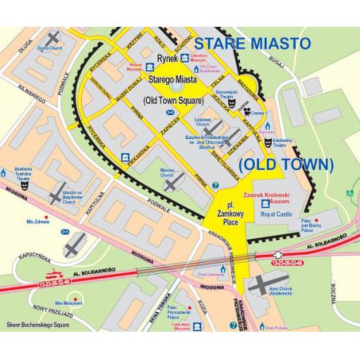 ITMB - Warsaw, Poland - Folding Travel Map - Image 2