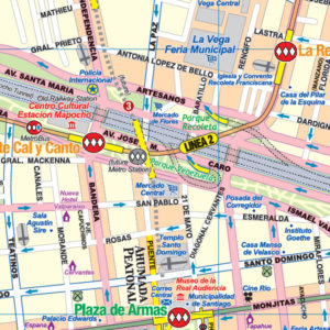 ITMB - Santiago and Northern Chile - Folding Travel Map