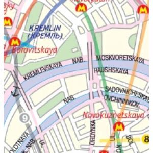 ITMB - Moscow - Folding Travel Map