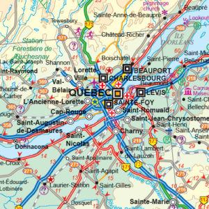 ITMB - Quebec Province - Folding Travel Map