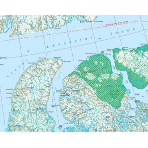 ITMB - Nunavut - Folding Travel Map