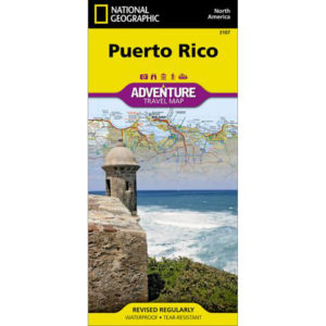 National Geographic - Puerto Rico - Adventure Folding Travel Map