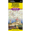 National Geographic - Nicaragua, Honduras, and El Salvador - Adventure Folding Travel Map