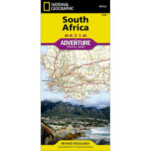 National Geographic - South Africa - Adventure Folding Travel Map
