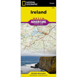 National Geographic - Ireland - Adventure Folding Travel Map