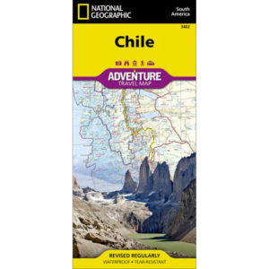 National Geographic - Chile - Adventure Folding Travel Map