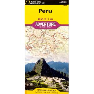National Geographic - Peru - Adventure Folding Travel Map