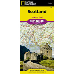 National Geographic - Scotland - Adventure Folding Travel Map