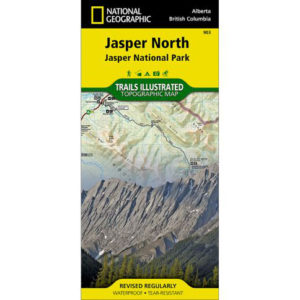National Geographic - Jasper North [Jasper National Park] - Trails Illustrated Folding Travel Map
