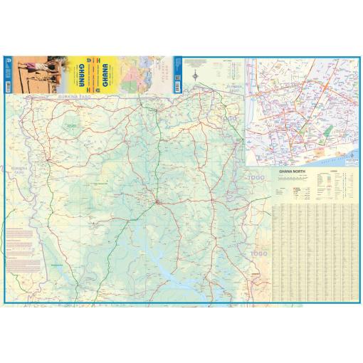 ITMB - Ghana - Folding Travel Map - Image 2