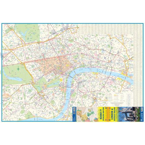 ITMB - London & Southeast England - Folding Travel Map
