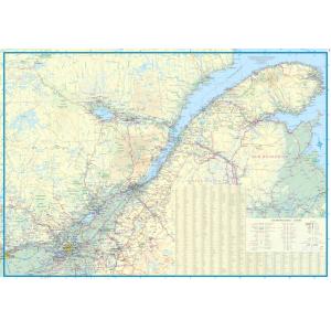 ITMB - Montreal and Southern Quebec - Folding Travel Map