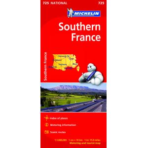 Michelin - Southern France - Folding Travel Map