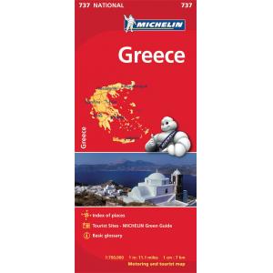 Michelin - Greece - Folding Travel Map