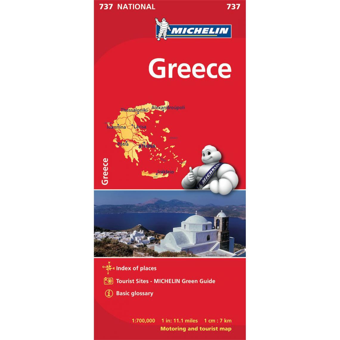 Michelin - Greece - Folding Travel Map