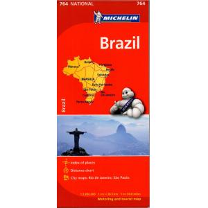 Michelin - Brazil - Folding Travel Map