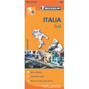 Michelin - Italy South - Folding Travel Map