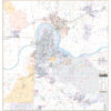 Fort Smith, AR Wall Map by Kappa