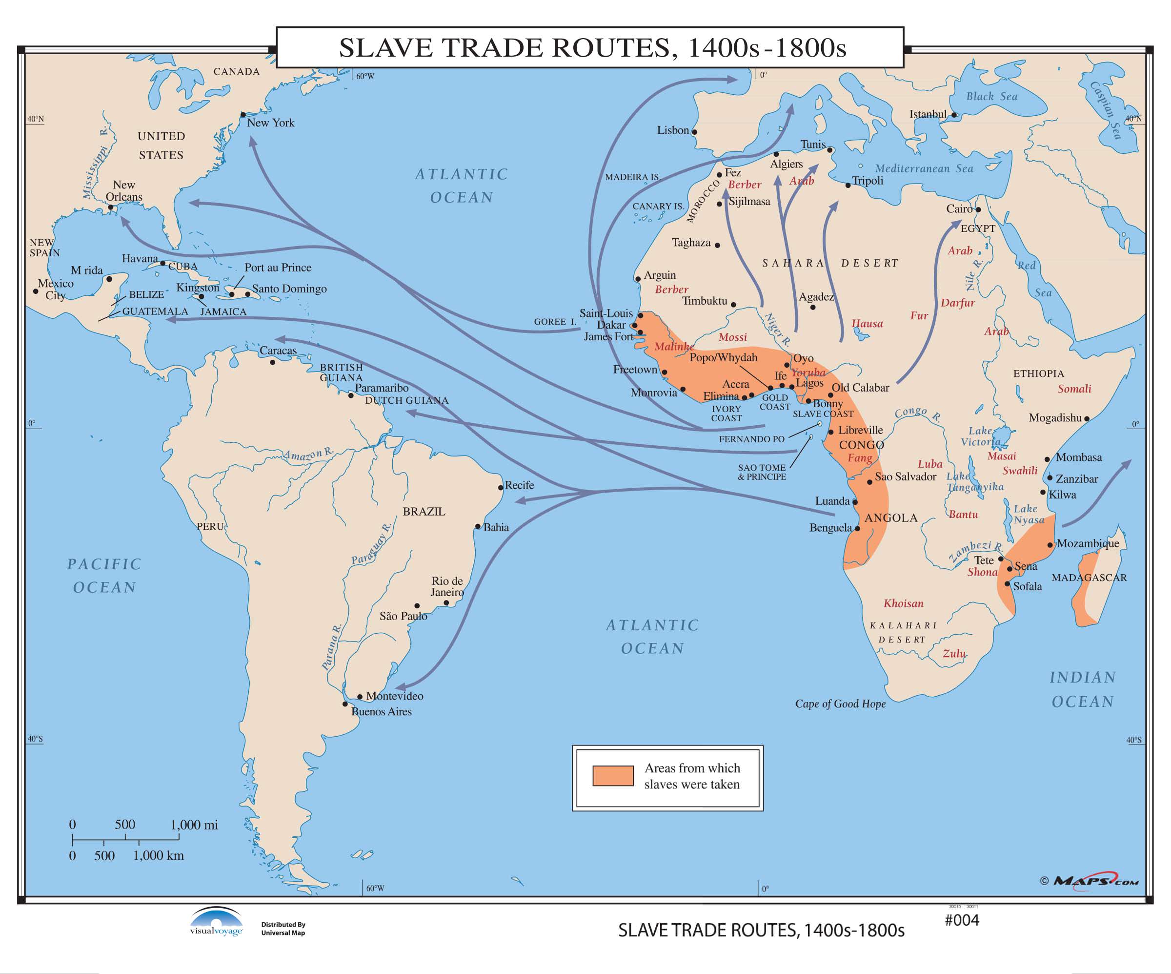 Slave Trade Routes slave-trade-routes